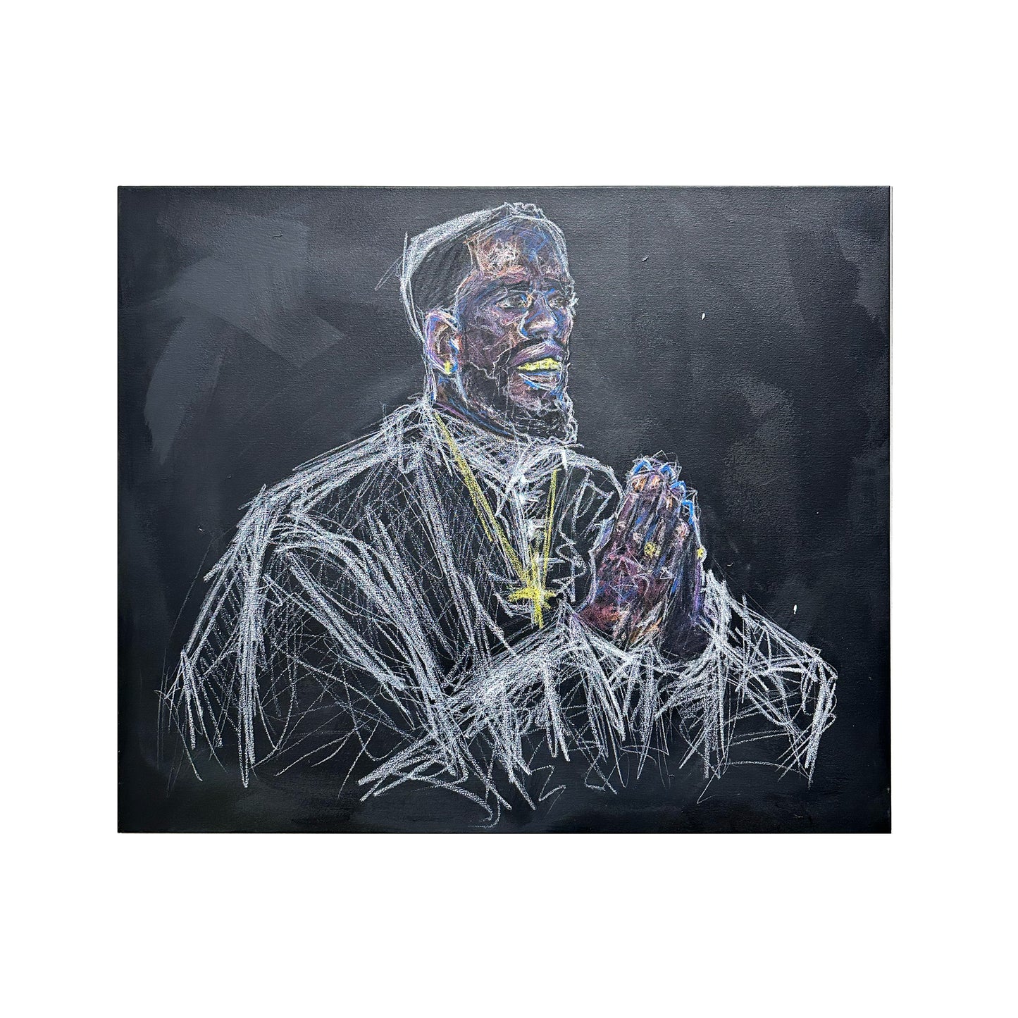 Pope - Crayon Study